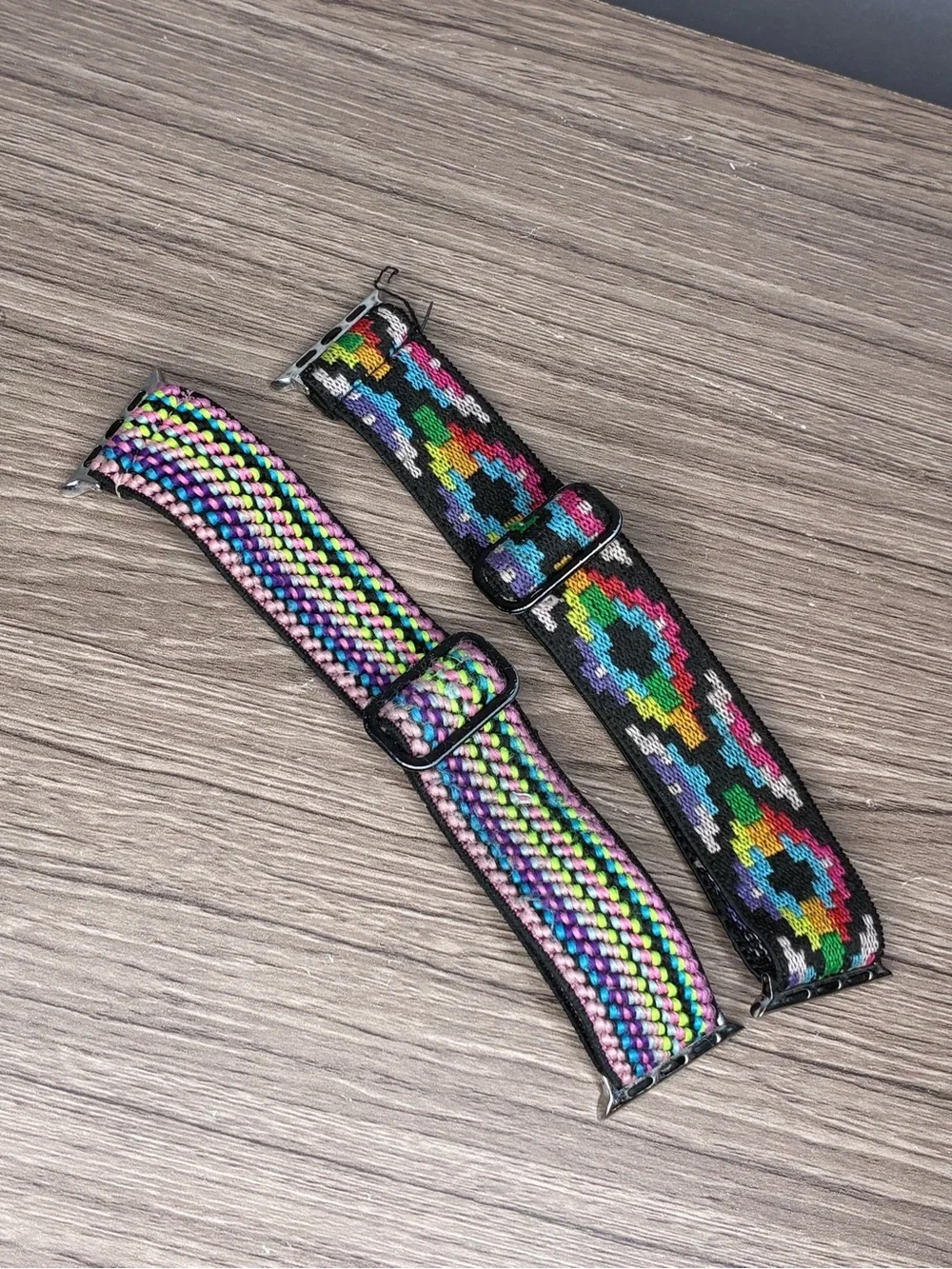 🐼 3/$25 GUC Multicolor Woven Apple Watch Bands - 38/40